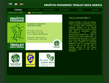 Tablet Screenshot of pohodnikitriglav.si